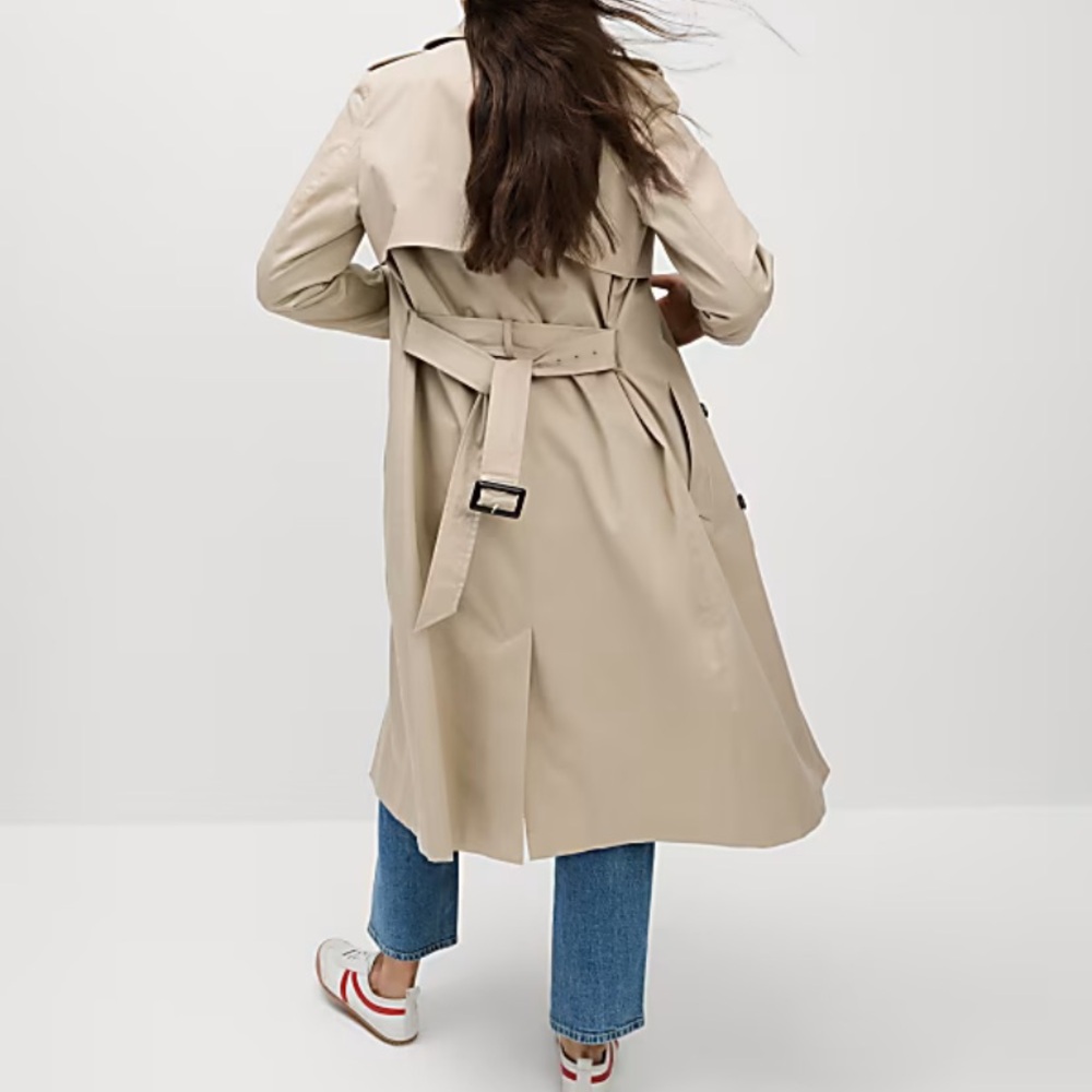 M&S Marks & Spencer Classic double breasted Trench Coat - Picture 3 of 7